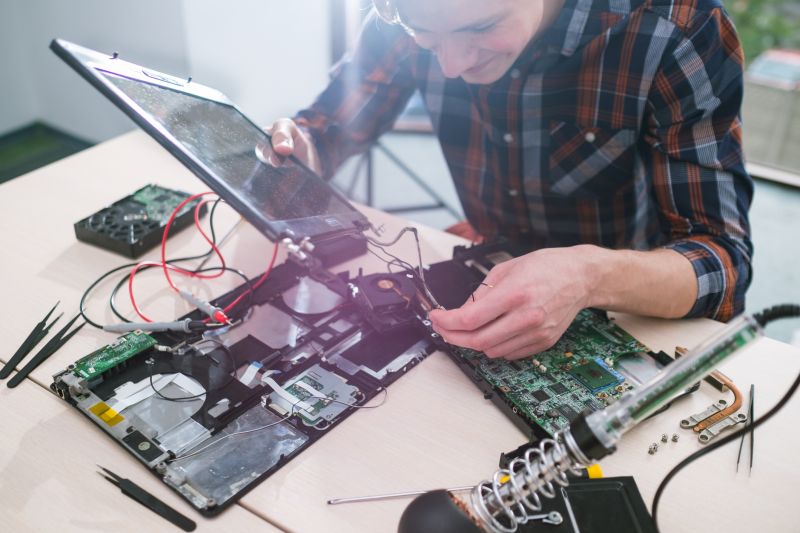 Repaired Computer with New Components